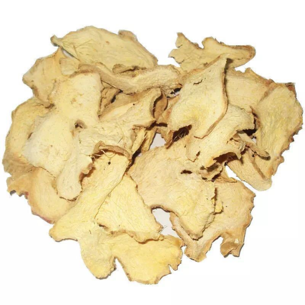 Dried ginger in slices0